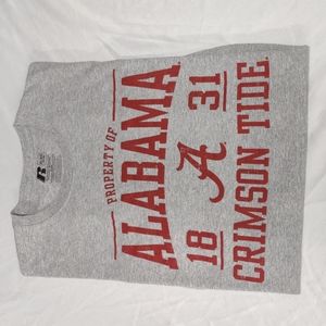 Alabama Crimson Tide Men's XL short sleeve T-shirt by Russell Athletic